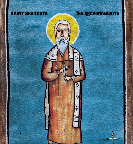 Saint-Shenouda-the-Archimandrite